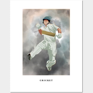 cricket minimalist art Posters and Art